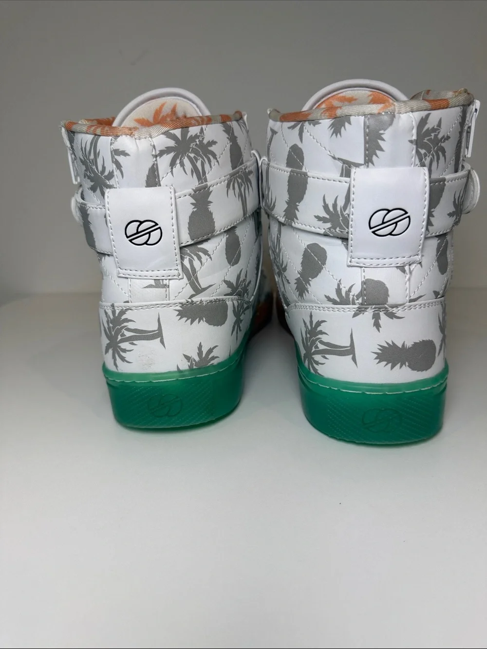 RADII Pineapple & Palm Tree Sneakers – Men’s Size 11.5 Tropical Vibes
